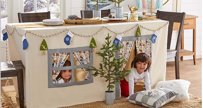 Kids’ Holiday Tent